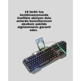 Gaming Klavye ve Mouse Seti PG8018 – Dayanıklı Tuşlar Hızlı Komut