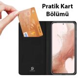 Dux Ducis SM Galaxy S23 Plus Kılıf Skin Pro Series Flip Cover Kapaklı 
