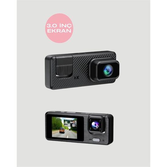 3 Kameralı DVR Araç Kamerası – Tam Güvenlik Tam Kapsama