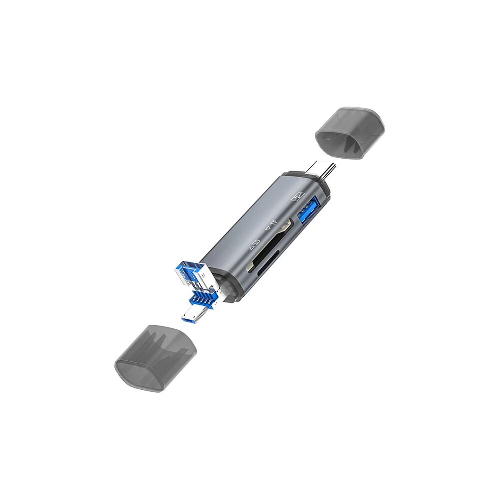 ALLY ADS-307 3 IN 1 USB + Micro USB + Type-c OTG Kart Okuyucu