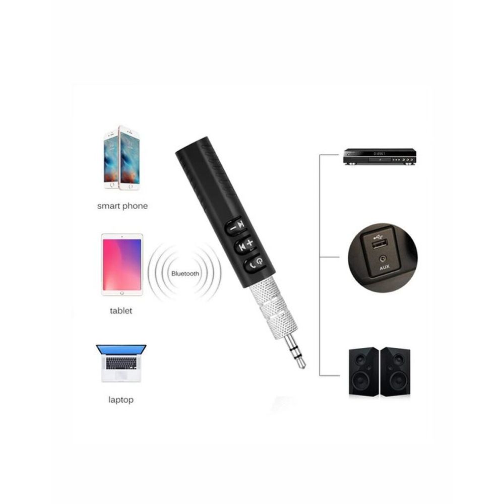 Bluetooth 4.1 Ses Alıcısı | 3.5mm Girişli Hoparlör & Kulaklıklar İçin 