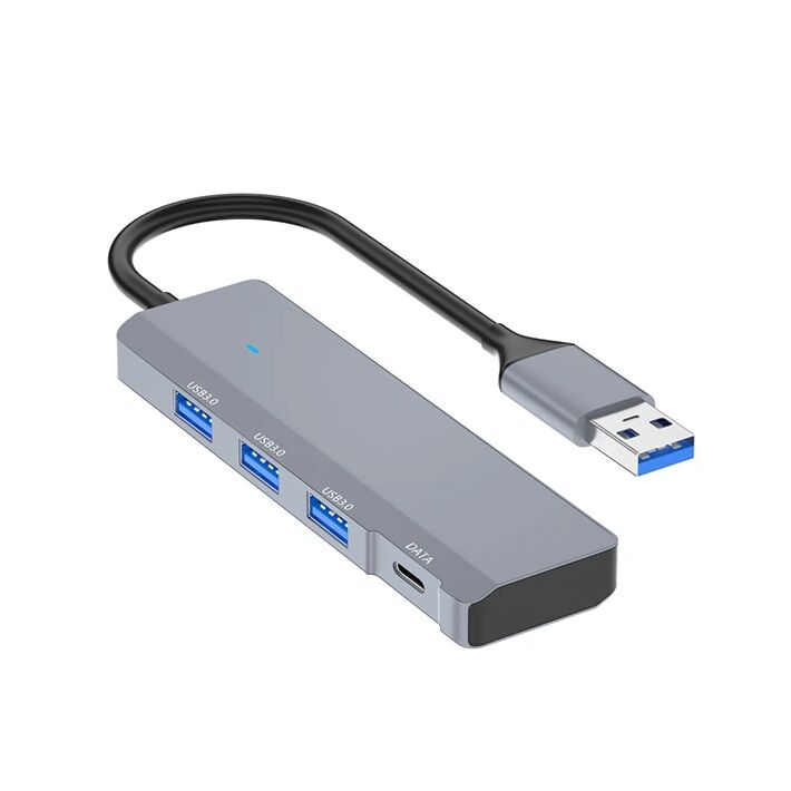 Ally ADS-309A 4in1 USB to USB + Type-C Hub Adaptör Çevirici Dönüştürüc