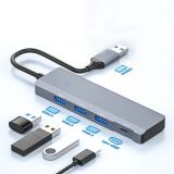 Ally ADS-309A 4in1 USB to USB + Type-C Hub Adaptör Çevirici Dönüştürüc