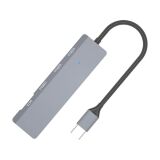 Ally ADS-309C 4in1 Type-C to USB + Type-C Hub Adaptör Çevirici Dönüştü