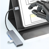 Ally ADS-309C 4in1 Type-C to USB + Type-C Hub Adaptör Çevirici Dönüştü