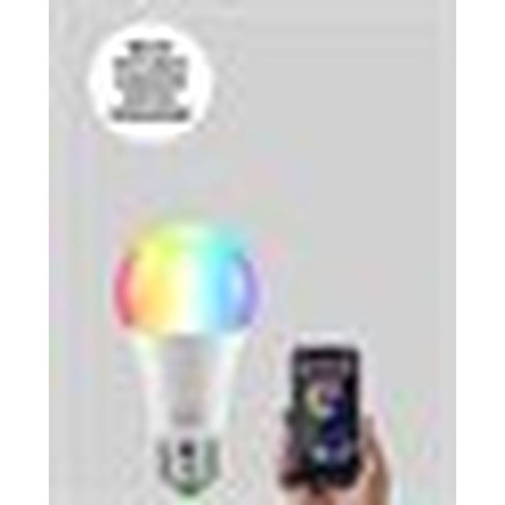 Akıllı 9W RGBW LED Ampul tasaruflu romantik ışıklı