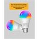 Akıllı 9W RGBW LED Ampul tasaruflu romantik ışıklı