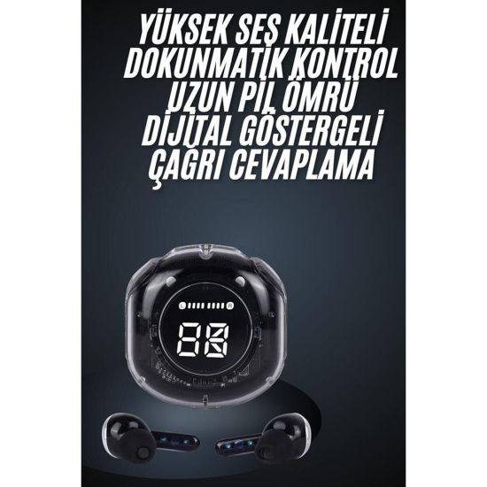 Kablosuz Bluetooth Kulaklık Hifi Ses Kalitesi ve Mikrofonlu