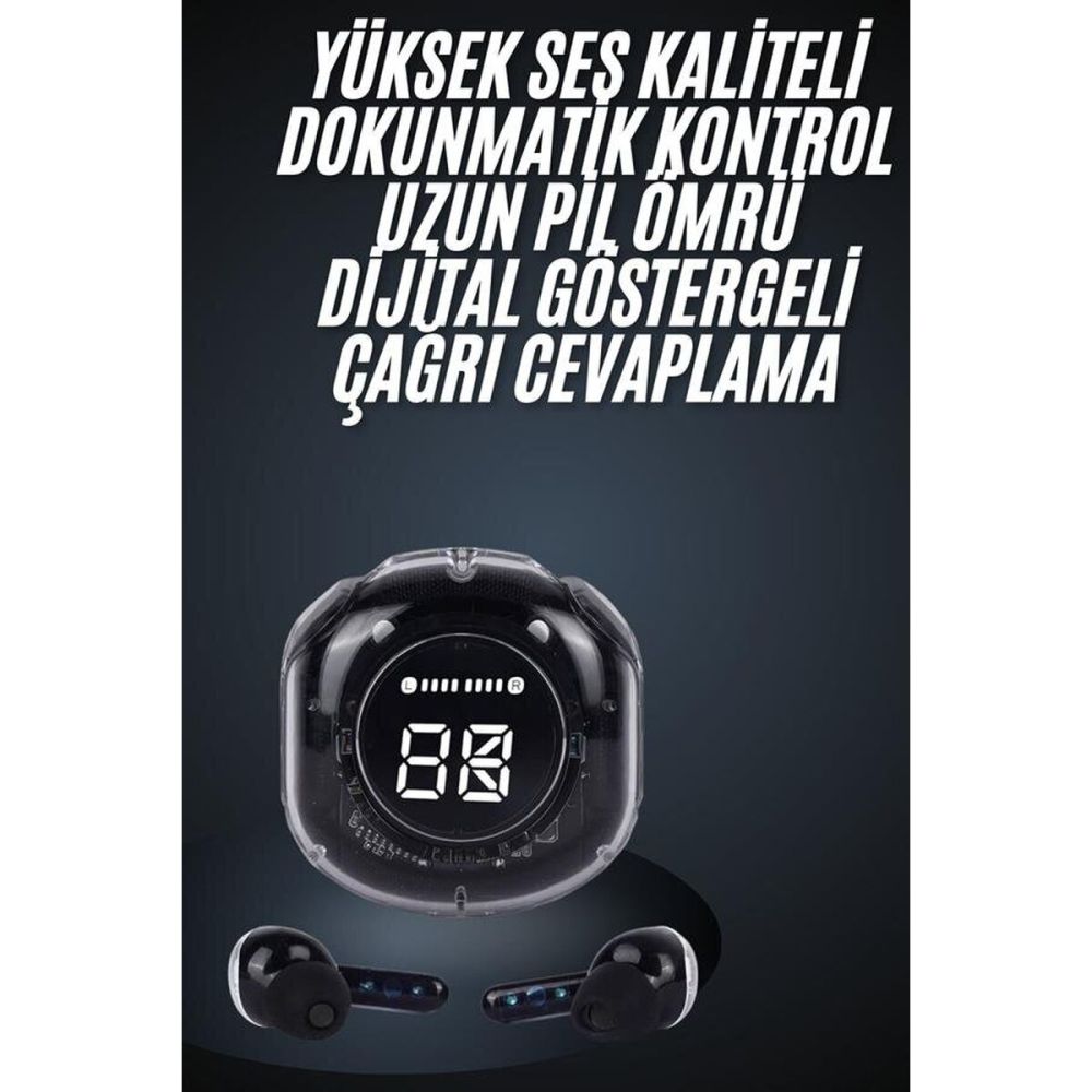 Kablosuz Bluetooth Kulaklık Hifi Ses Kalitesi ve Mikrofonlu