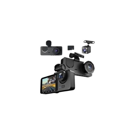 Gelişmiş G-Sensörlü Üçlü Araç Kamerası – 5” LCD Ekran ve Hareket Algıl