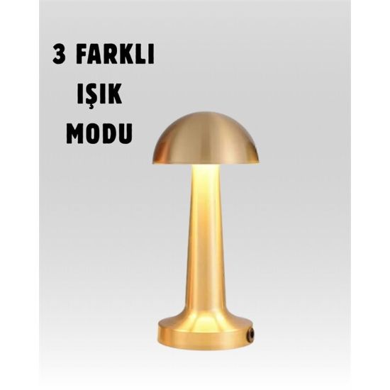 Modern Tasarım Şarjlı Masa Lambası – 1800 mAh Batarya