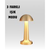 Şarjlı Dimmerli LED Masa Lambası – 4-8 Saat Aydınlatma