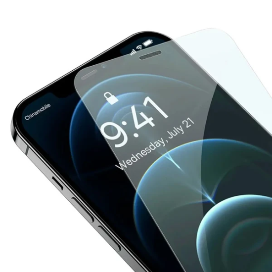Baseus Crystal 0.3mm iPhone 12 Pro Max Tempered Ekran Koruyucu 2 Adet 