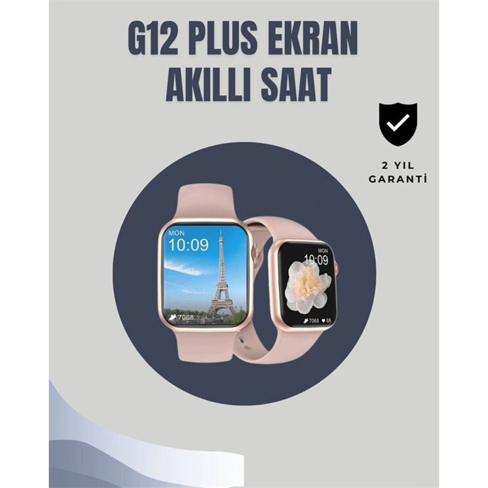 Su Geçirmez Akıllı Saat – 300 mAh Batarya Sesli Arama Uyku & Adım Taki