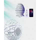 Bluetooth Hoparlör Özellikli 7 Renkli Gece Aydınlatması