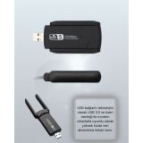 Tak-Çalıştır Özellikli Çift Bant WiFi Adaptör – 1200 Mbps
