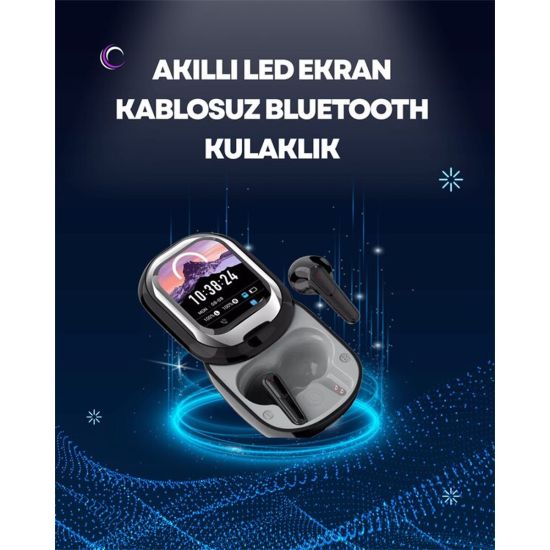 ENC Destekli Bluetooth 5.4 Kulaklık – EQ Ayarlı Akıllı Kutulu
