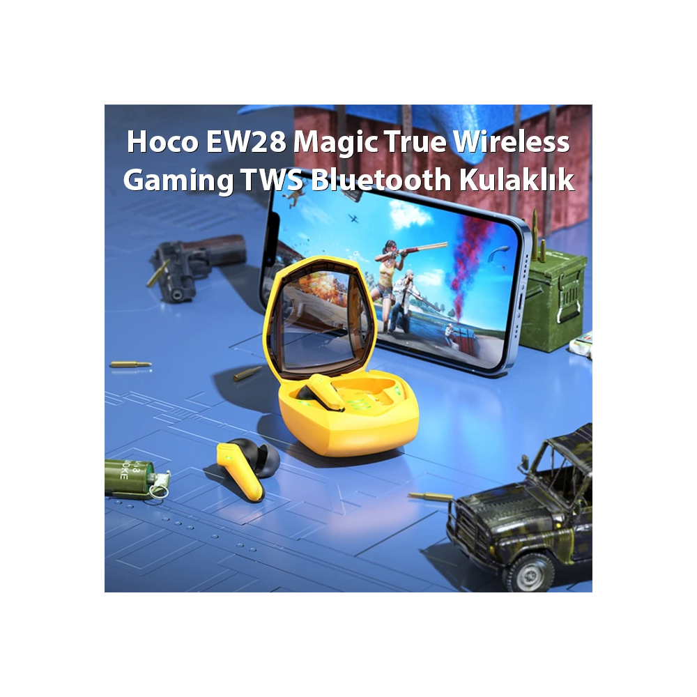 Hoco EW28 Bluetooth 5.3 Magic True Wireless Gaming TWS Bluetooth Kulak