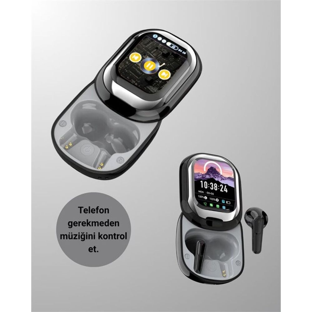 ENC Destekli Bluetooth 5.4 Kulaklık – EQ Ayarlı Akıllı Kutulu