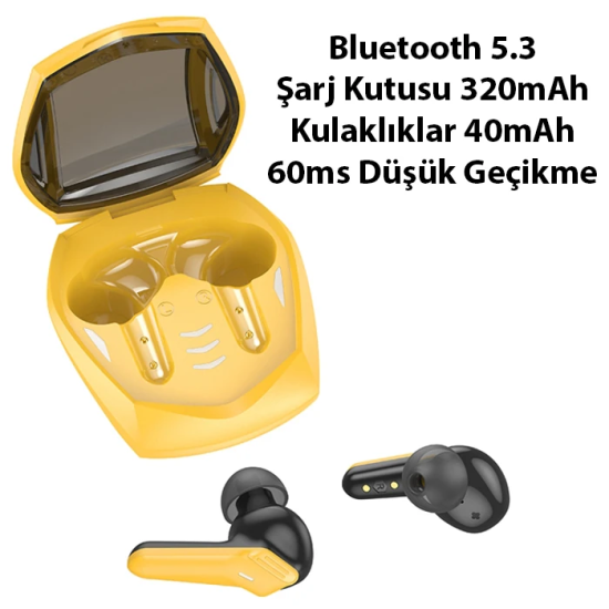 Hoco EW28 Bluetooth 5.3 Magic True Wireless Gaming TWS Bluetooth Kulak