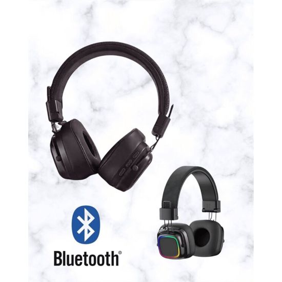RGB Işıklı Katlanabilir Bluetooth 5.3 Kulak Üstü Kulaklık