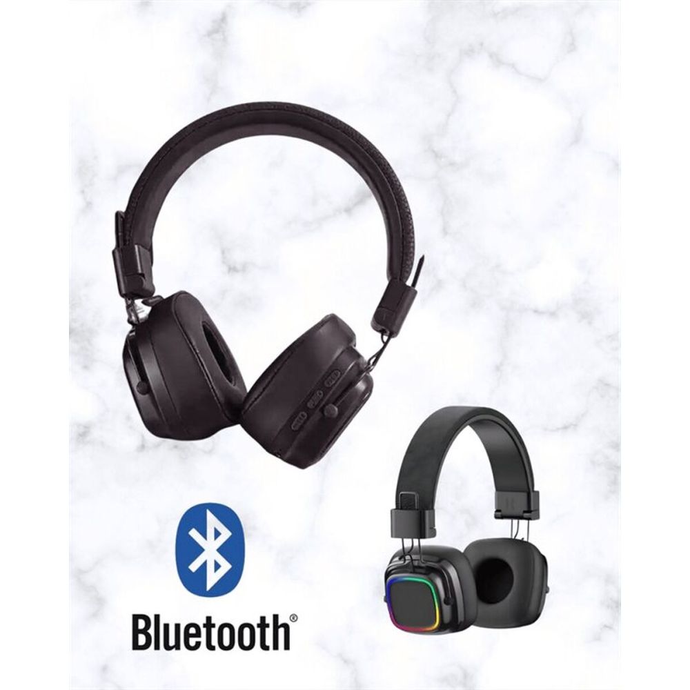 RGB Işıklı Katlanabilir Bluetooth 5.3 Kulak Üstü Kulaklık