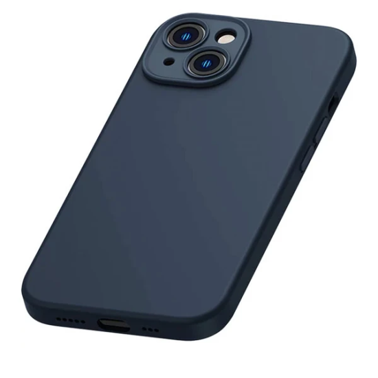 Baseus Liquid Silica Gel iPhone 14 6.1 Silikon Kılıf + Tempered Ekran 