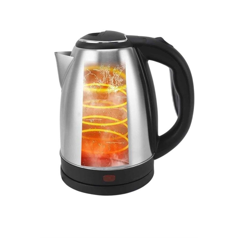 Elektrikli Paslanmaz Çelik Su Isıtcı Çelik Kettle 1.8 Lt. Uzun Ömürlü