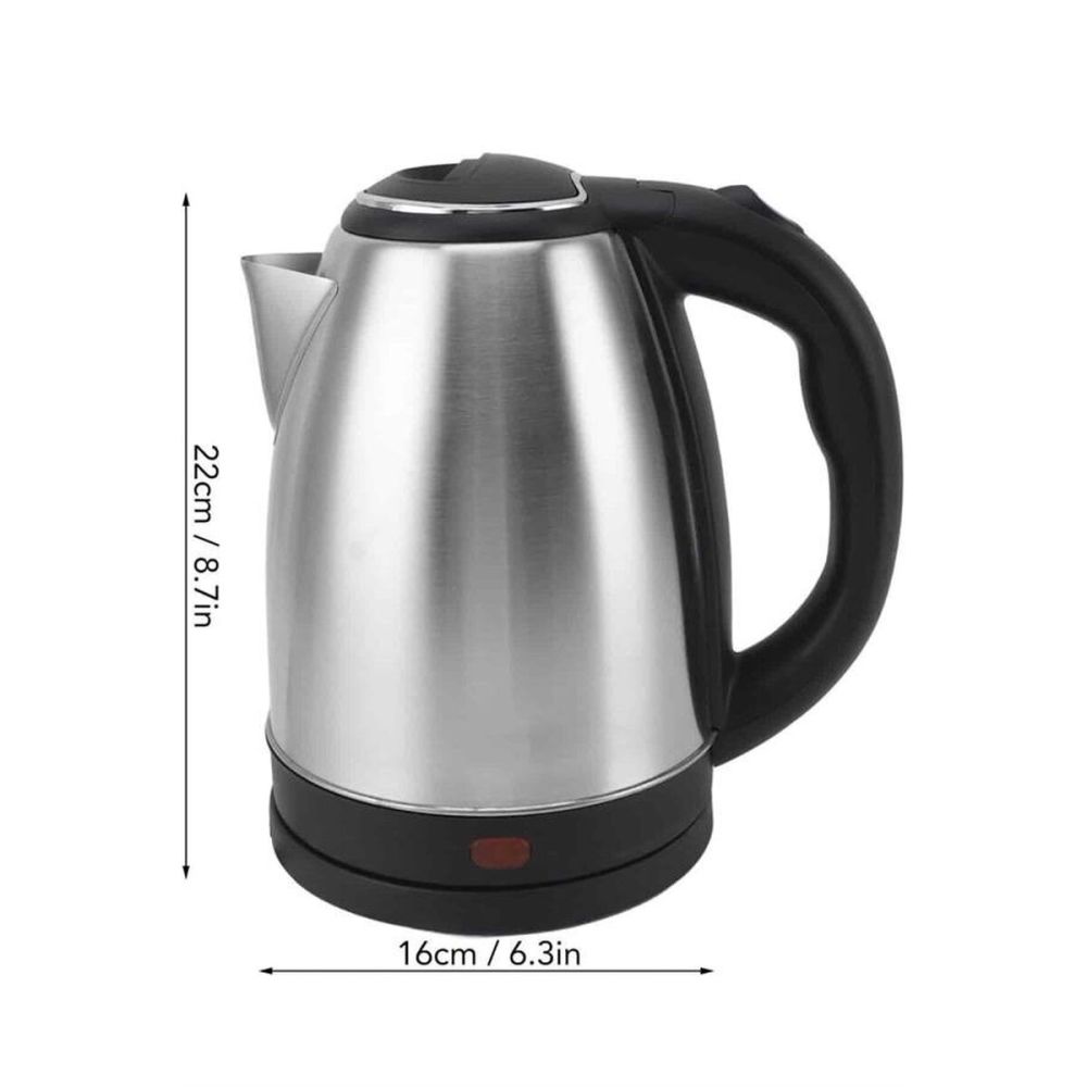 Kettle Su Isıtıcı C F Priz Uyumlu 220 - 240 V Paslanmaz Çelik Kablolu
