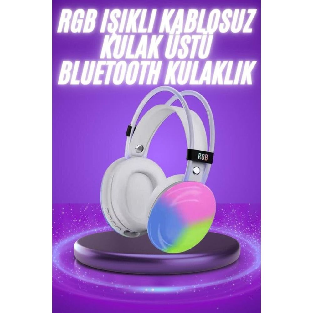 2025 Model Bluetooth Kulaklık Kulak Üstü Kablosuz Uzun Ömürlü Unısex