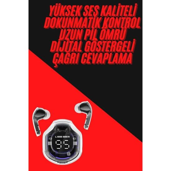 Yeni Nesil Ultrapods Pro Bluetooth Kulaklık Extra Bass Yüksek Mikrofon