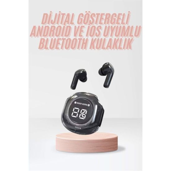 Yeni Nesil Bluetooth Kulaklık Dijital Göstergeli Gaming Dokunmatik 5.3