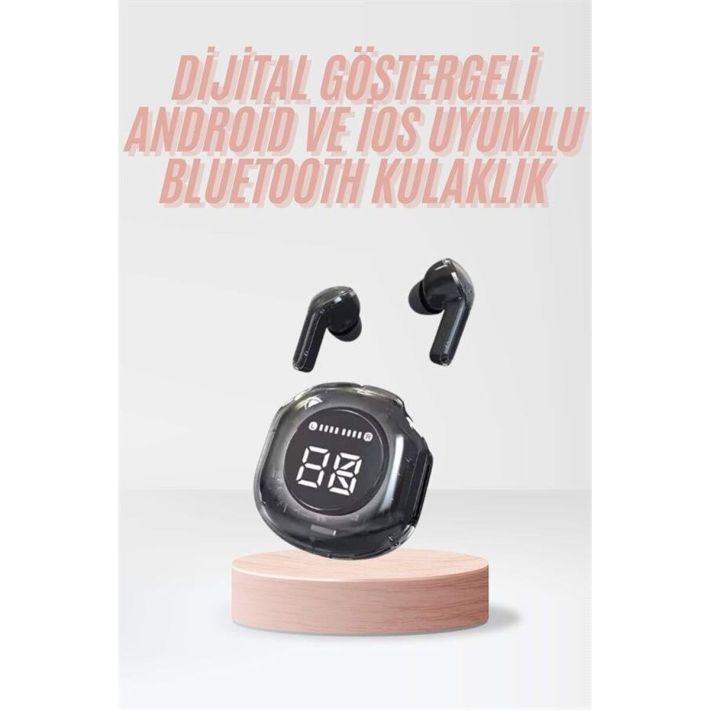 Yeni Nesil Bluetooth Kulaklık Dijital Göstergeli Gaming Dokunmatik 5.3