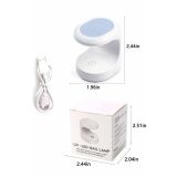 Kalıcı Oje Kurutucu UV Led Teknolojisi Taşınabilir Mini Tırnak Kurutuc
