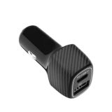 38W USB Type-C Girişli Oto Çakmaklık Araç İçi Hızlı Şarj Çakmaklık Şar