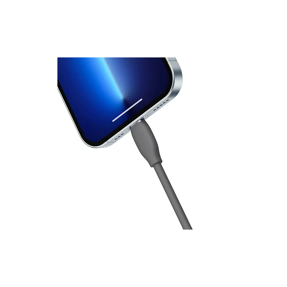 Baseus Jelly Liquid USB to iPhone Lightning 2.4A Hızlı Şarj Kablosu 1.