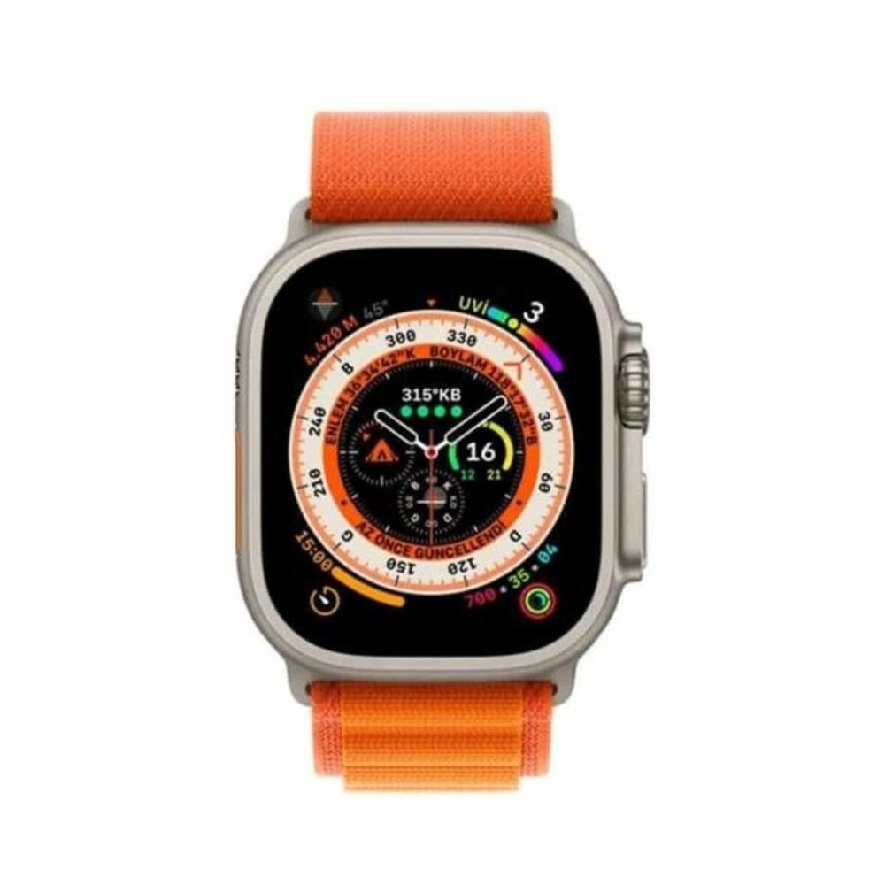 Yeni Nesil Akıllı Saat Çok Yönlü Titreşimli 49 MM Android ve İOS Uyuml