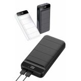 50.000 Mah Powerbank Turbo Hızlı Led Göstergeli Android İOS Uyumlu Taş