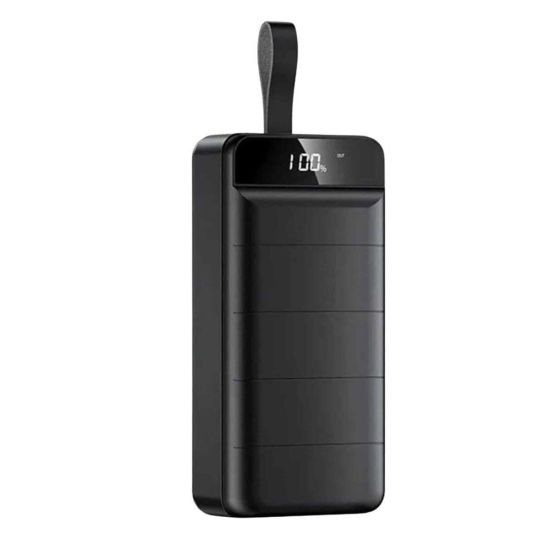 Powerbank 50.000 Mah Dijital Göstergeli Taşınabilir 4 Portlu Hızlı Pow