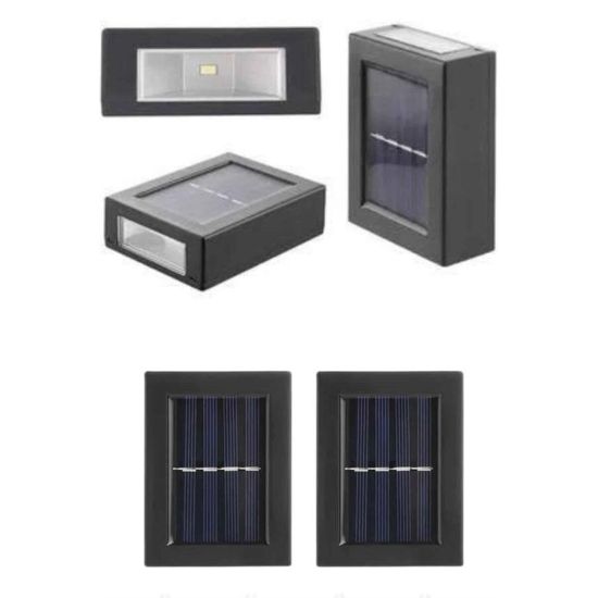 Solar Güneş Enerjili Çift Taraflı Duvar Lambası Çift Taraflı Duvar Lam