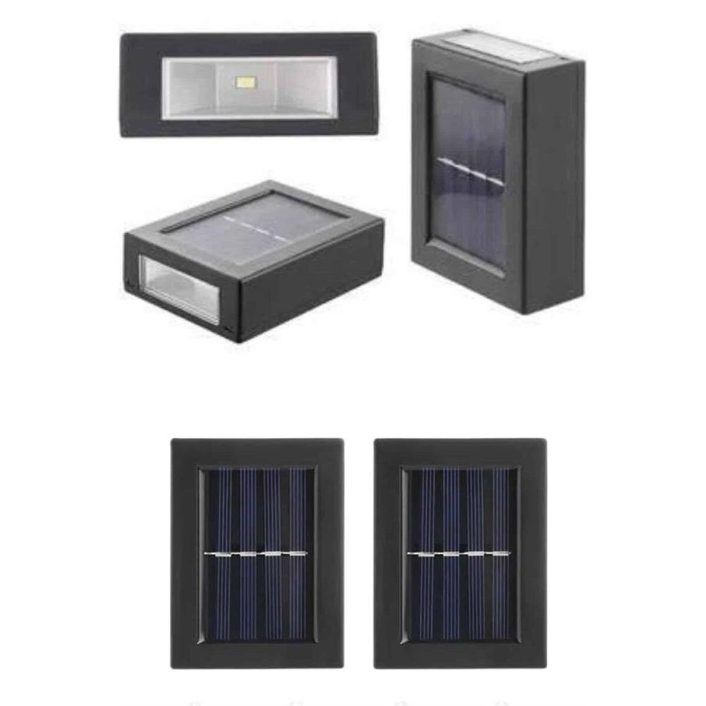 Solar Güneş Enerjili Çift Taraflı Duvar Lambası Çift Taraflı Duvar Lam