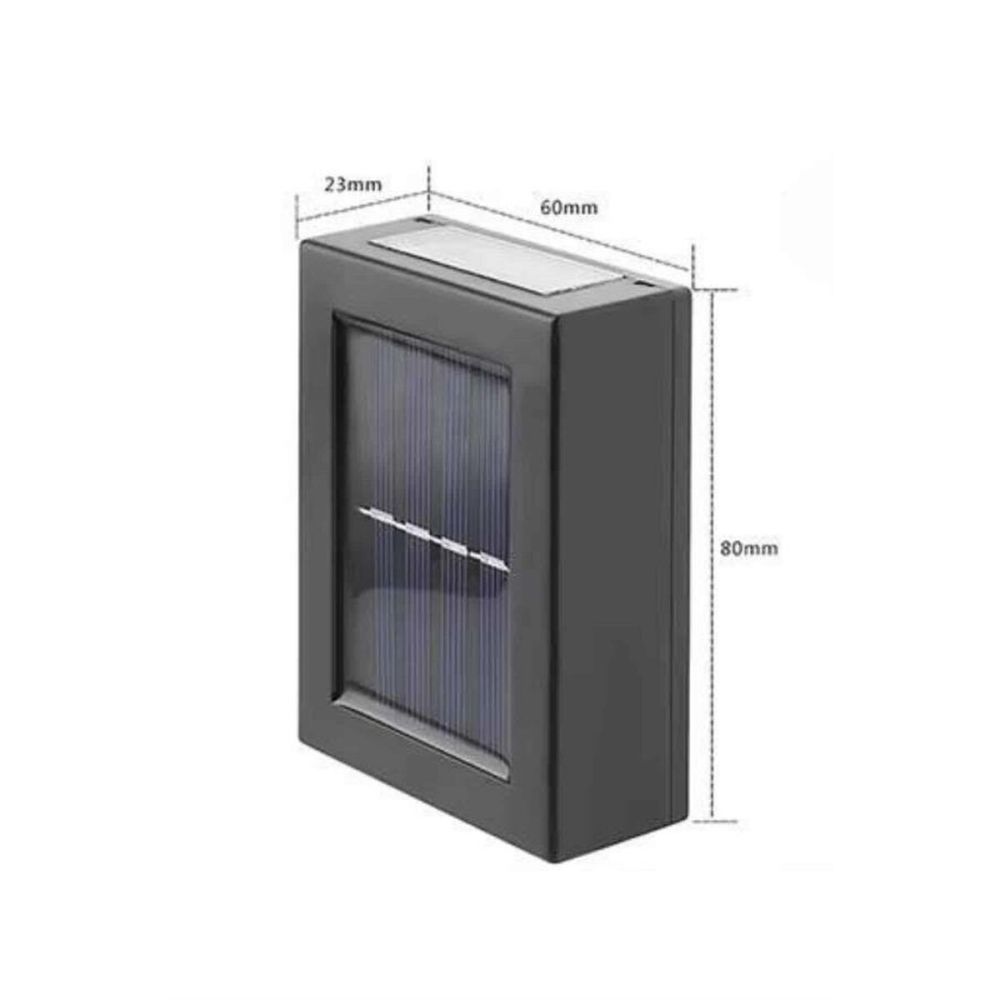 Yeni Model Solar Çift Taraflı Duvar Lambası Dekoratif Duvar Lambası