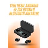 TWS Bluetooth Kulaklık 5.0 Bluetooth Bağlantılı Dokunmatik Kontrol Öze