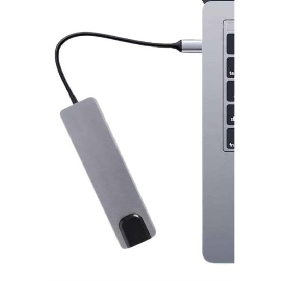 Usb Type-c Hub Dönüştürücü Çevirici Çoklayıcı Macbook Çevirici 8 Portl