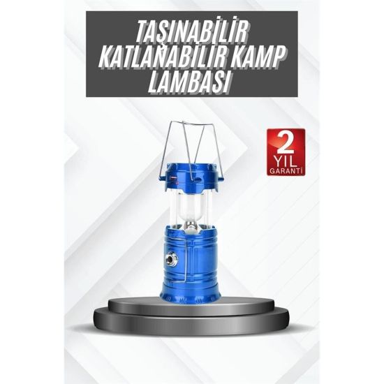 Kamp Lambası Güneş Enerjili Led Lamba Işıldak Şarjlı Powerbank Özellik