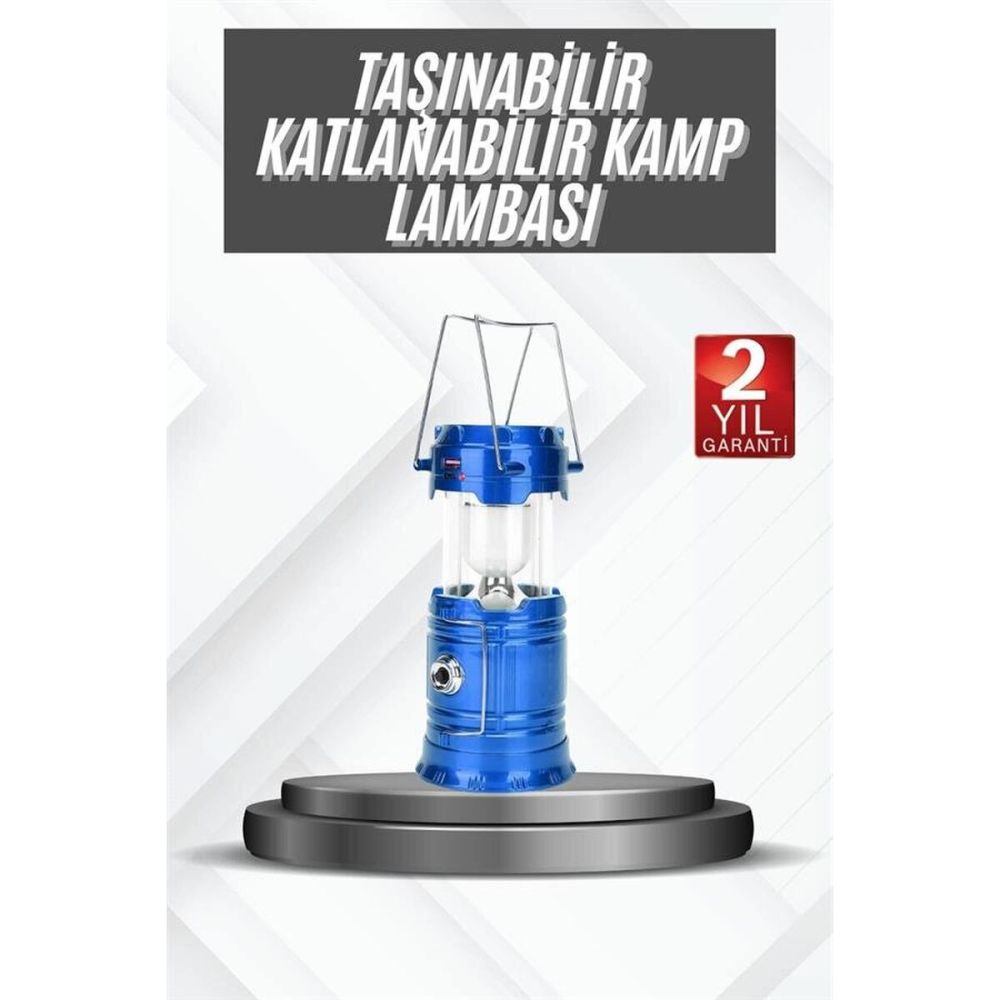 Kamp Lambası Güneş Enerjili Led Lamba Işıldak Şarjlı Powerbank Özellik