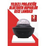 Masa ve Gece Lambası Renkli Projektör Işıklı Disko Topu Bluetooth Hopa