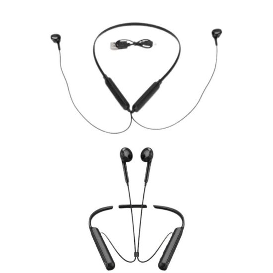 Boyun Bantlı Kablolu Yüksek Ses Kaliteli Bluetooth Kulaklık Uzun Pil Ö