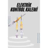 Kontrol Kalemi Çift Taraflı Uçlu Elektrik Akım Test Cihazı