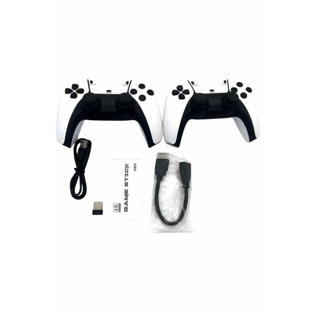 2.4 GHZ Oyun Konsolu Çift Konsol 4K Ultra Hd Game Stick